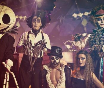 cinco performances tim burton