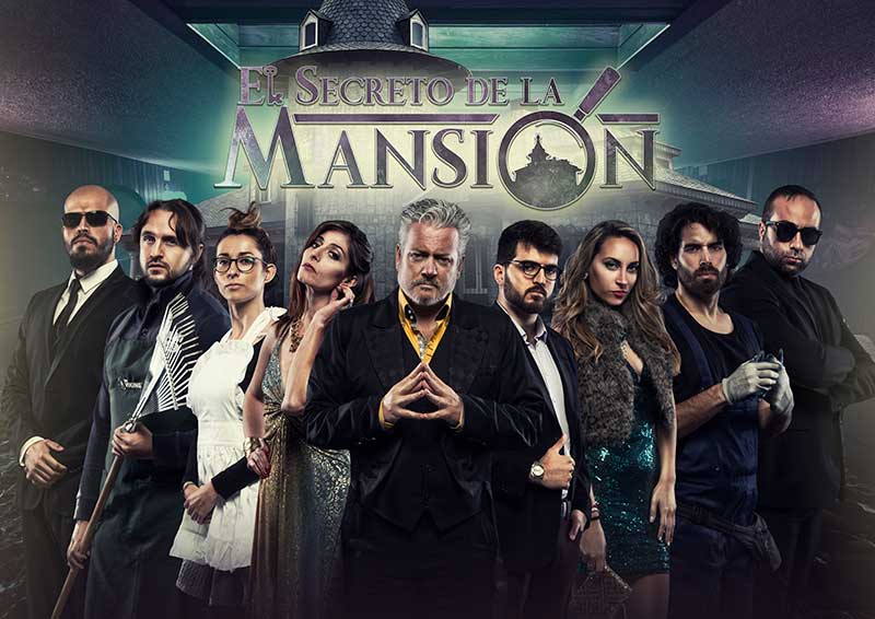 cartel de la mansión