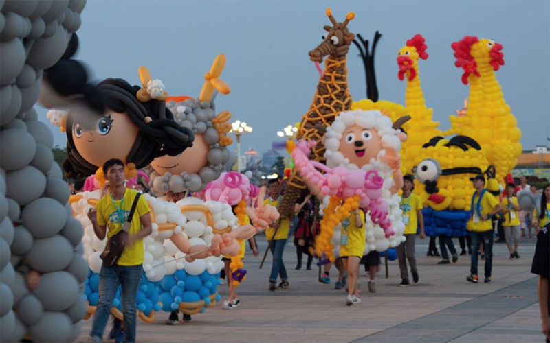 Pasacalles Globoflexia