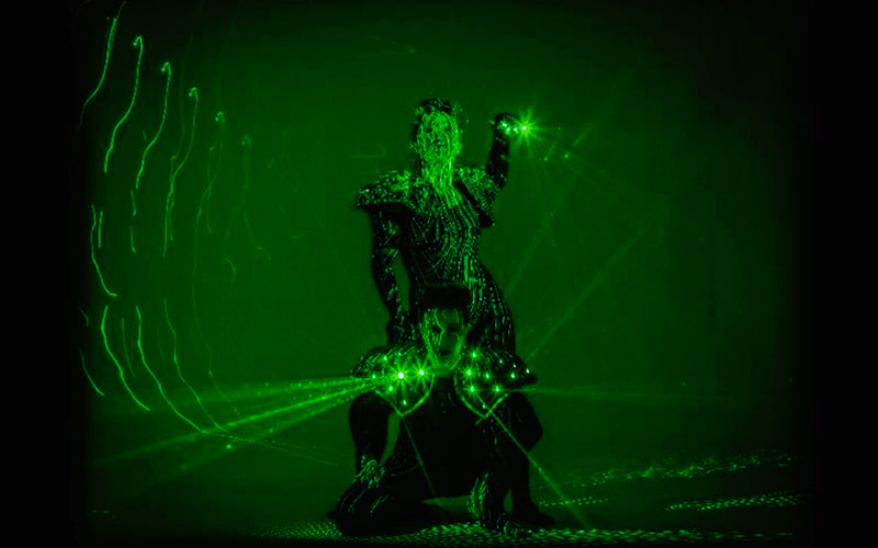 Beats & Visual Experience, espectáculo de música y danza con láseres