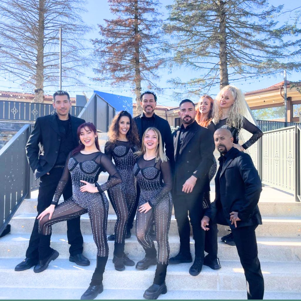 foto bailarines del FLASHMOB para eventos